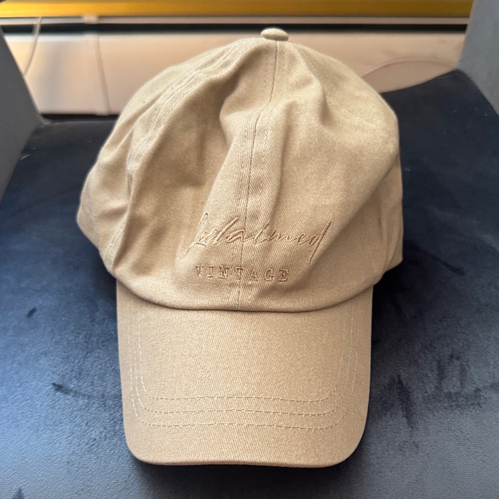 Reclaimed Vintage Tan Cap
